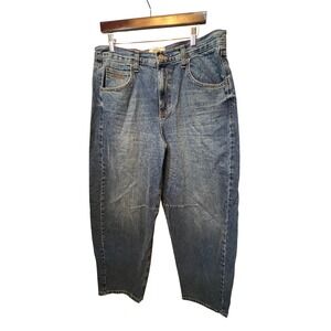 BDG Urban Outfitters Sustain Jeans‎ Womens 32W Blue Relaxed Denim Distressed